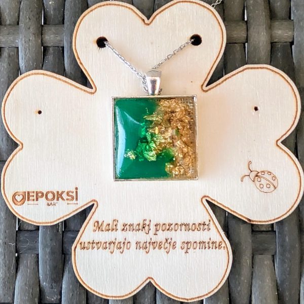 Unikatna verižica z obeskom 💖